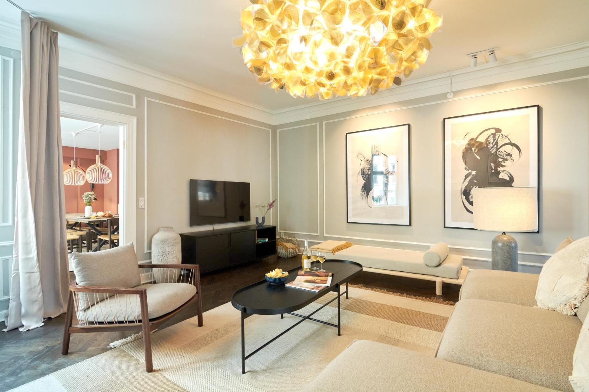 Stylish Spacious Apartment W 3Br In Copenhagen City Exterior photo
